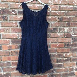 BB Dakota Navy Lace Dresss, never worn